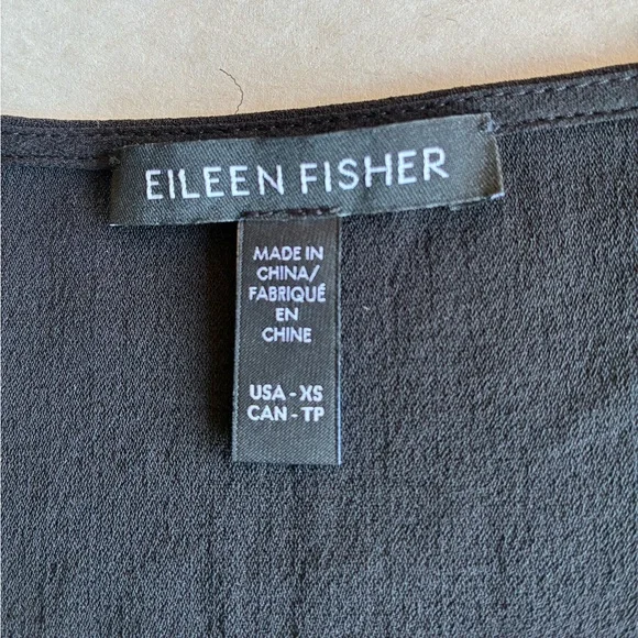 NWOT Eileen Fisher Silk Georgette Crepe V-Neck Top
Size XS - Picture 11 of 12